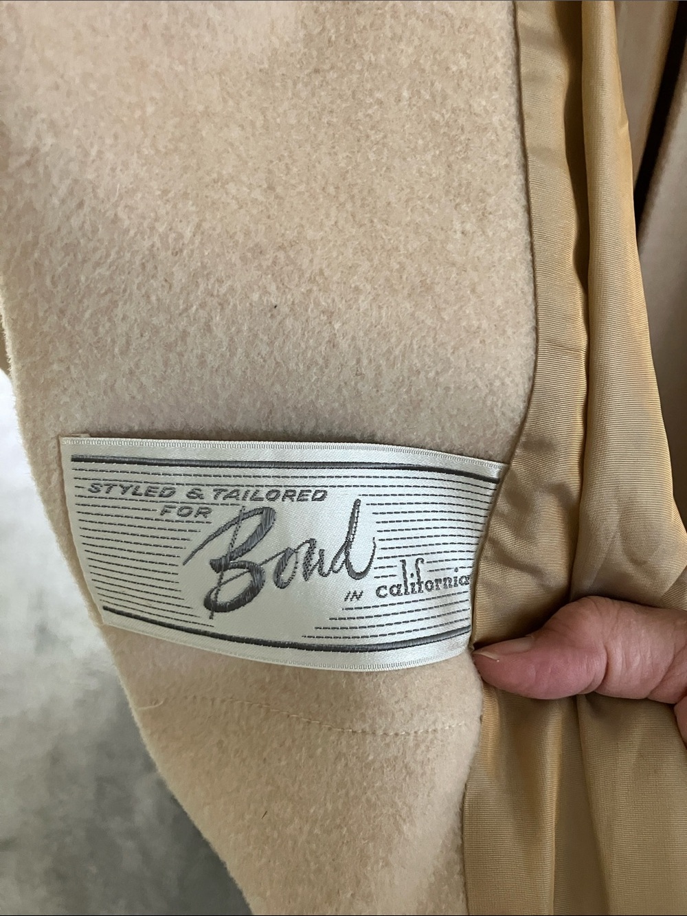 RARE! Stunning Vintage Overcoat in XL - Picture 4 of 11